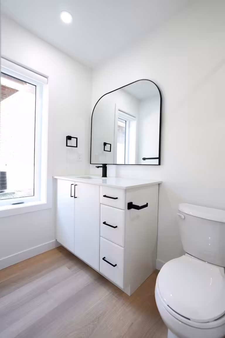 London rental apartments in South London in a newly constructed fourplex