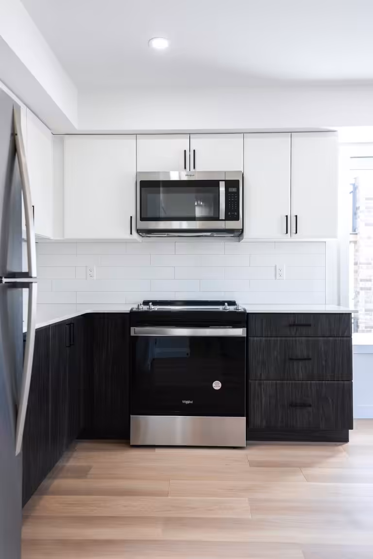 London rental apartments in South London in a newly constructed fourplex