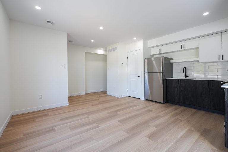London rental apartments in South London in a newly constructed fourplex