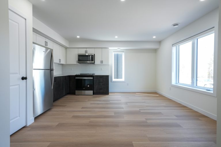 London rental apartments in South London in a newly constructed fourplex