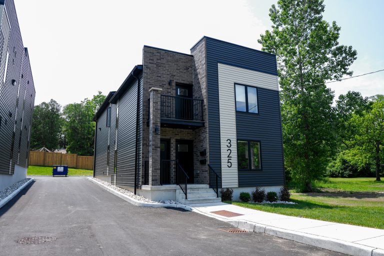 London rental apartments in South London in a newly constructed fourplex