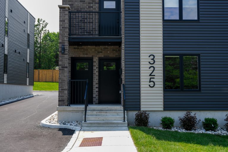 London rental apartments in South London in a newly constructed fourplex