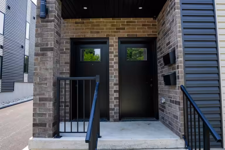 London rental apartments in South London in a newly constructed fourplex