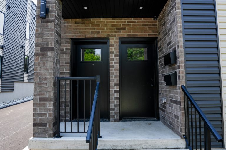 London rental apartments in South London in a newly constructed fourplex