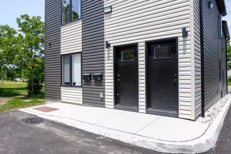 London rental apartments in South London in a newly constructed fourplex