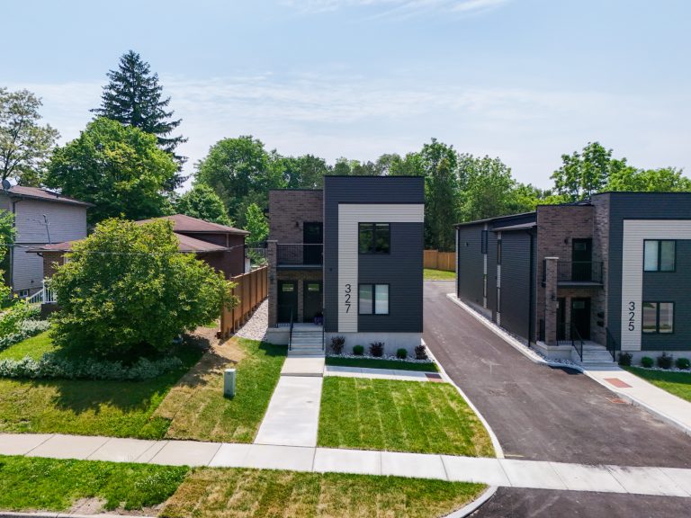 London homes in South London in a newly constructed fourplex