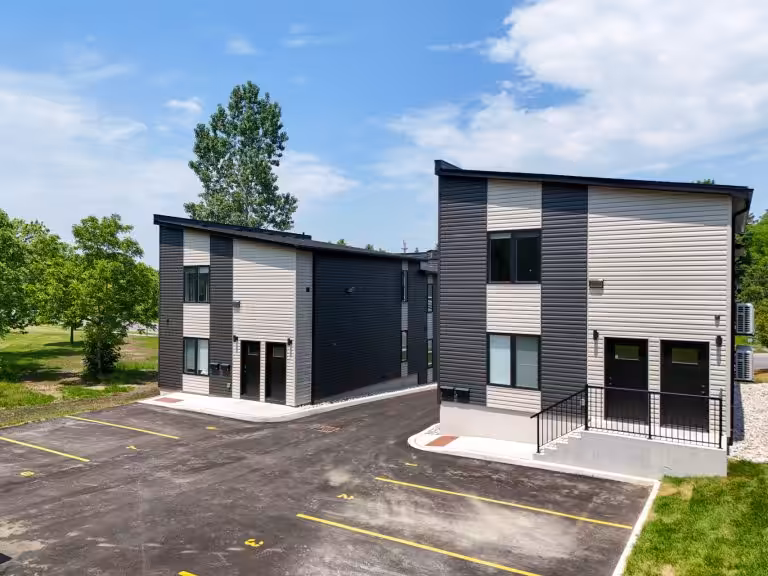 London homes in South London in a newly constructed fourplex