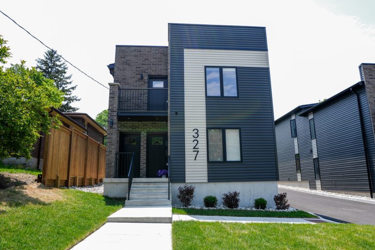London homes in South London in a newly constructed fourplex