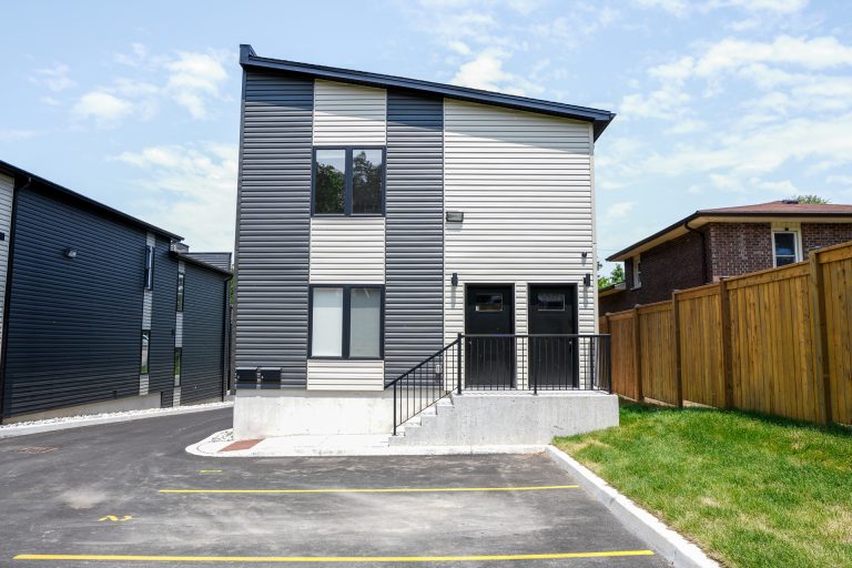 London homes in South London in a newly constructed fourplex