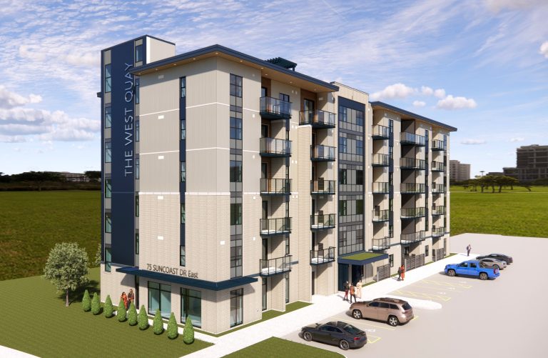 Goderich rental apartments in a 6-story apartment residence on Suncoast Drive that will offer sophisticated living just minutes from the shores of Lake Huron. Coming Soon in Fall 2026!