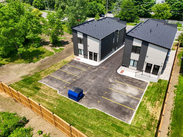 London homes in South London in a newly constructed fourplex